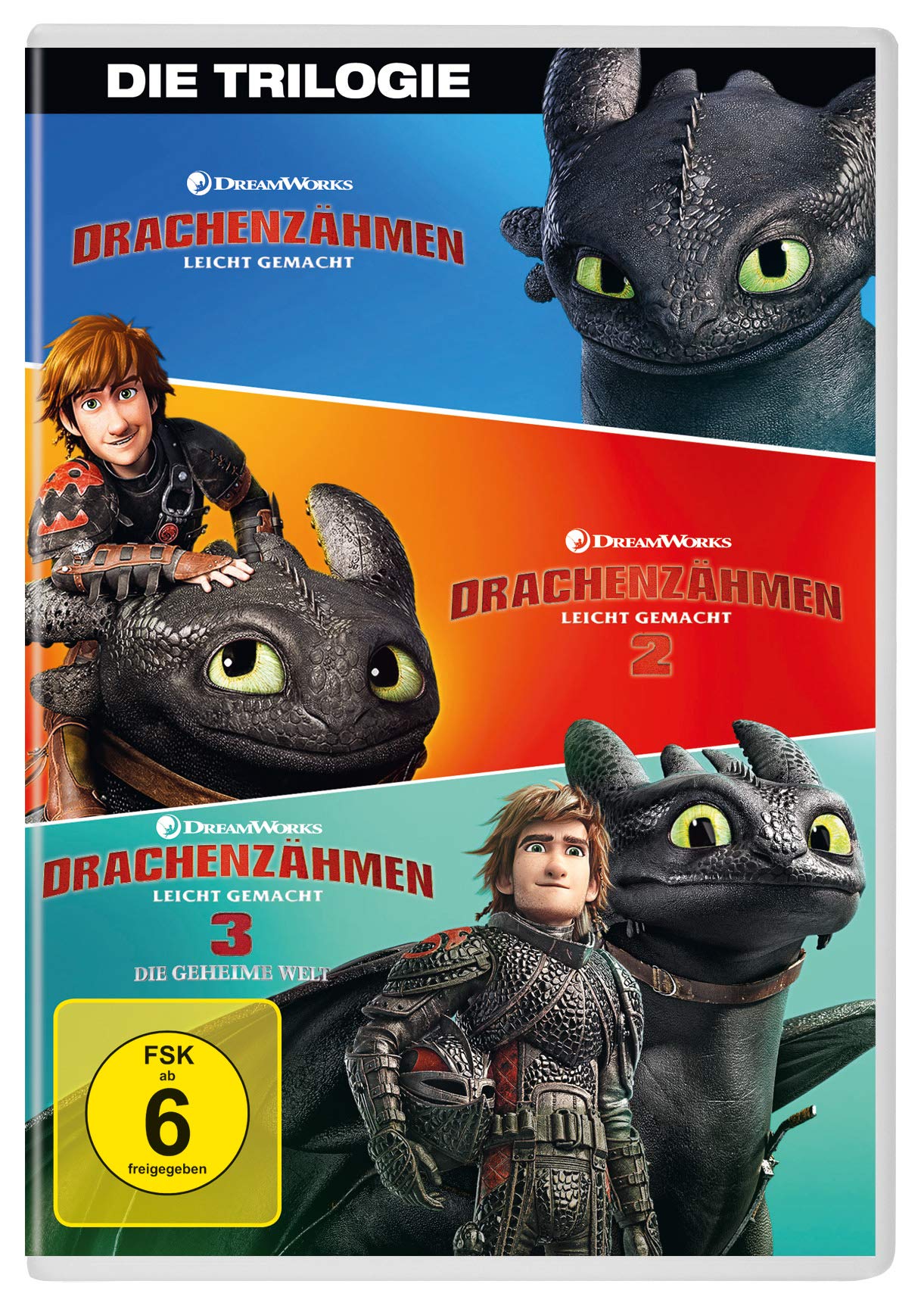 Drachenzähmen leicht gemacht - Die Trilogie [3 DVDs]