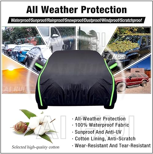 Miniatura 5 de Funda impermeable para automóvil para todo tipo de clima, ajuste personalizado, para Ford Mustang Shelby GT350, fundas para automóvil para todo tipo