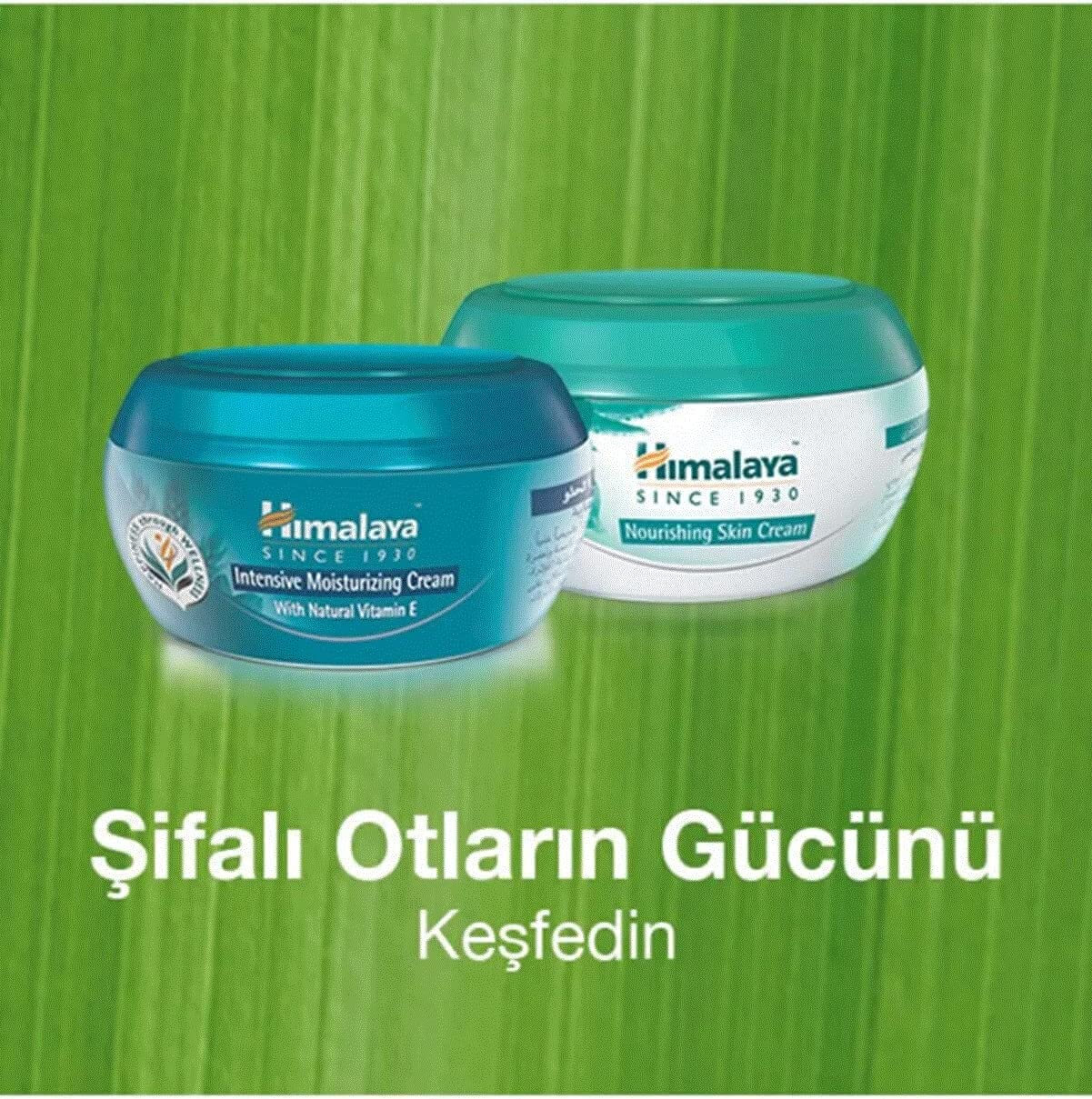 Himalaya Since 1930 Yoğun Nemlendirici El ve Vücut Kremi, Badem Yağı, Buğday Tohumu, E Vitamini, Tüm Ciltler, 50 ml