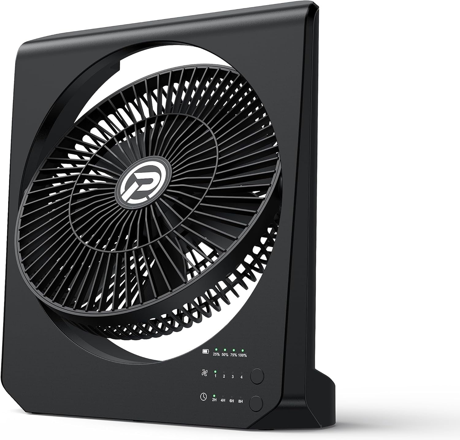 10" Battery Operated Box Fan, 20000mAh Rechargeable Window