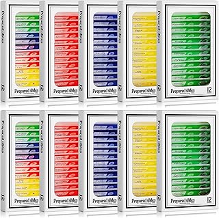 120 Pcs Kids Prepared Microscope Slides with Specimens Animals Insects Plants Flowers Specimens Microbiology Biological Sample for Student School Science Lab Supplies(60 Different Patterns)