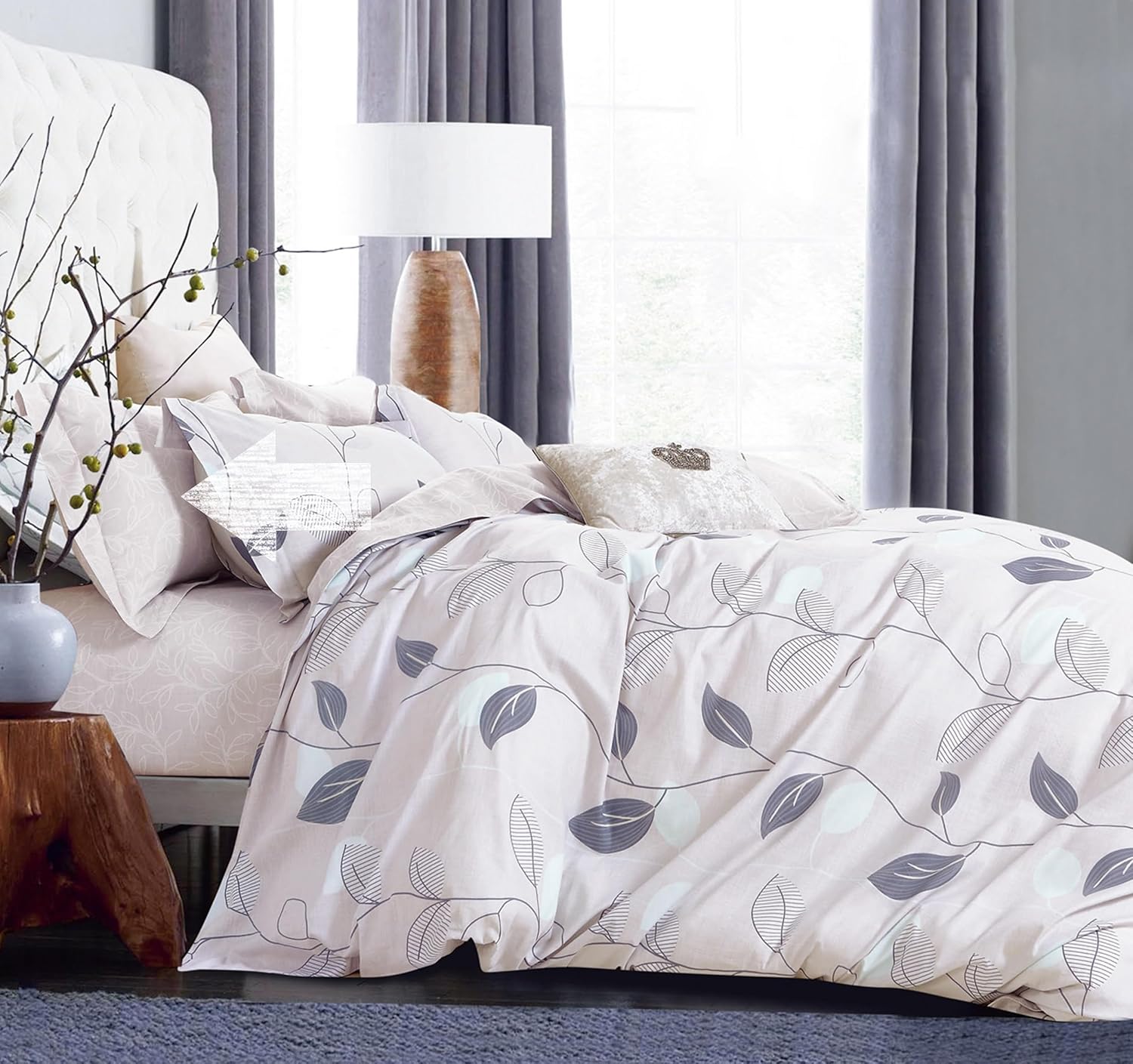 Swanson Beddings Matching Pillowcases (Daisy, Euro)