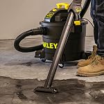 Stanley Wet/Dry Vacuum SL18191P, 10 Gallon 4 Horsepower 16 FT Clean Range Shop Vacuum, Ideal for Home/Garage/Laundry Rooms with Vacuum Attachments, Strong Suction Large Capacity Multiple Accessories