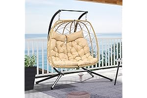 YITAHOME Outdoor Egg Chair with Stand: Comfort and Style for Your Outdoor Space