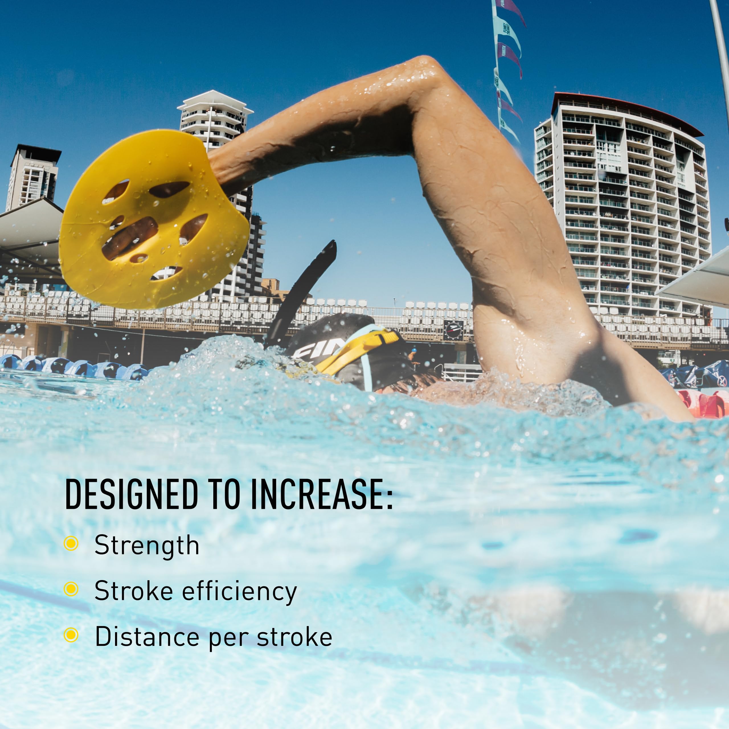 Finis Manta, Pagaia da Allenamento Unisex Adulto