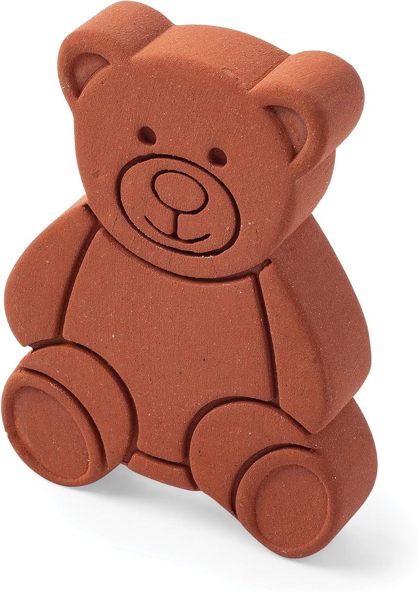 Fox Run Terracotta Brown Sugar Keeper and Saver, Bear