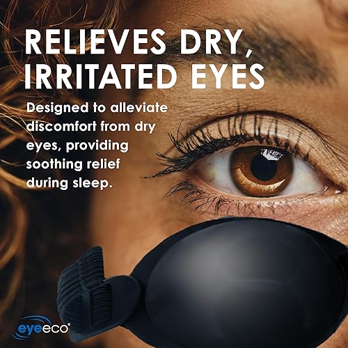 Miniatura 3 de Onyix - Máscara hidratante de silicona para dormir para el alivio nocturno de ojos secos