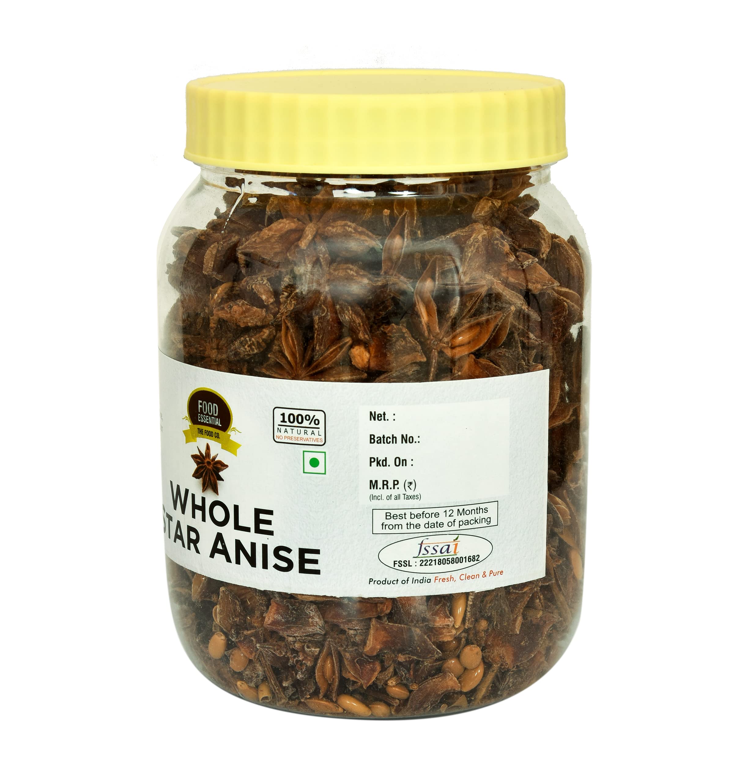 Food Essential Asian Star Anise (Chakri Phool) 250 gm. Highly Aromatic - Image 3 thumbnail