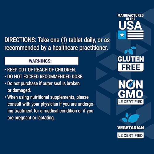 Miniatura 7 de Life Extension Sulfato de vanadilo, oligomineral, vanadio, equilibrio glucémico saludable, metabolismo saludable, función hormonal, sin gluten, sin