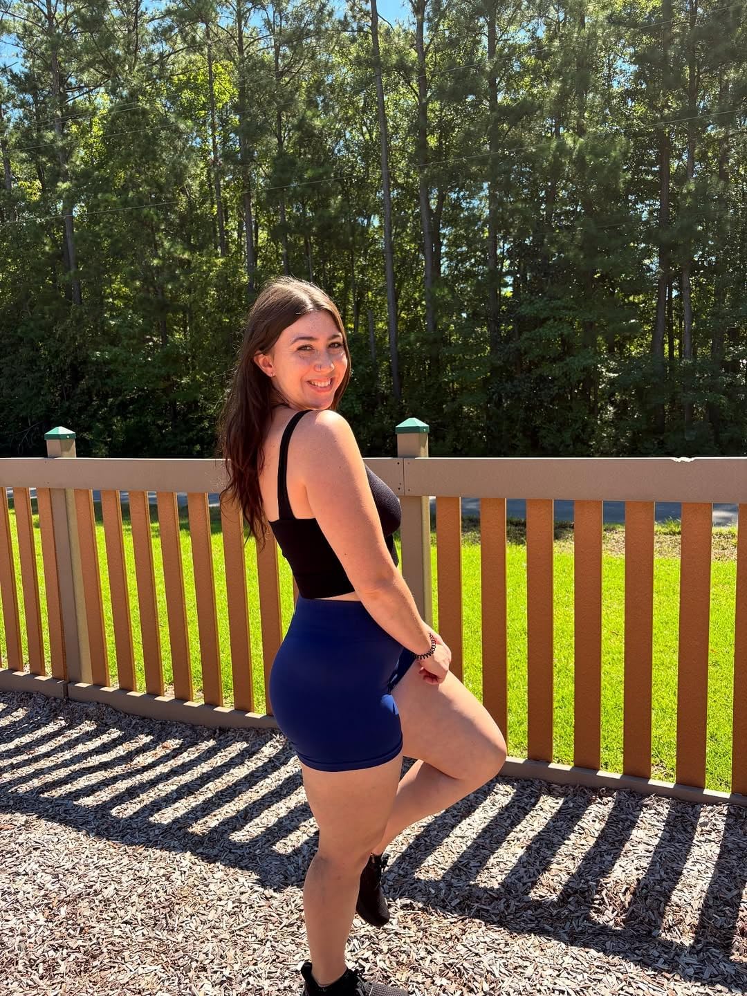 Women's Seamless Tummy Control High Waisted Biker Shorts Yoga Gym Workout Spandex Butt Lifting Shorts for Women - Image 4