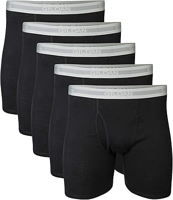 Gildan mens Underwear Boxer Briefs, Multipack