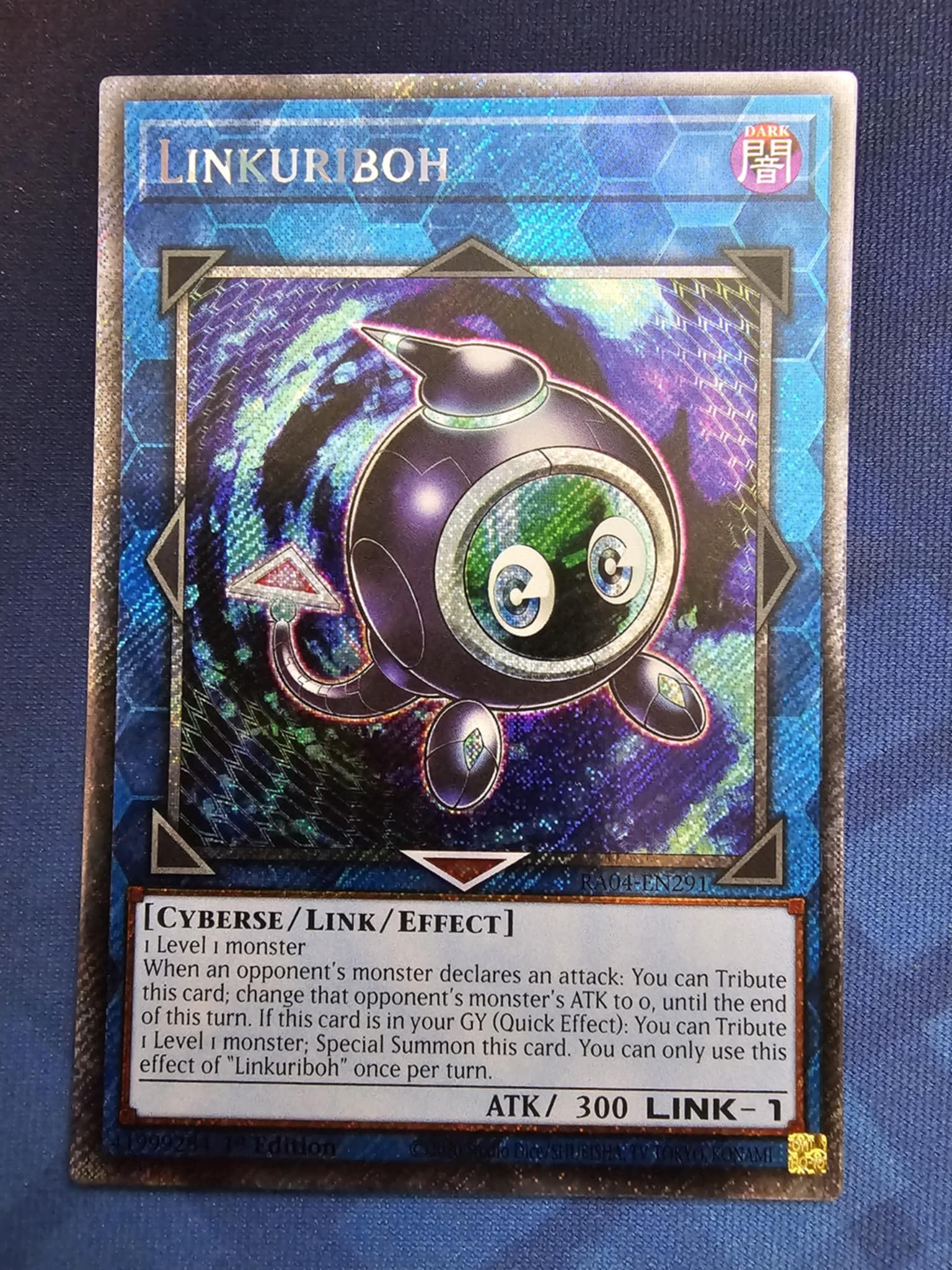 Amazon.com: Linkuriboh (Platinum Secret Rare) - RA04-EN291