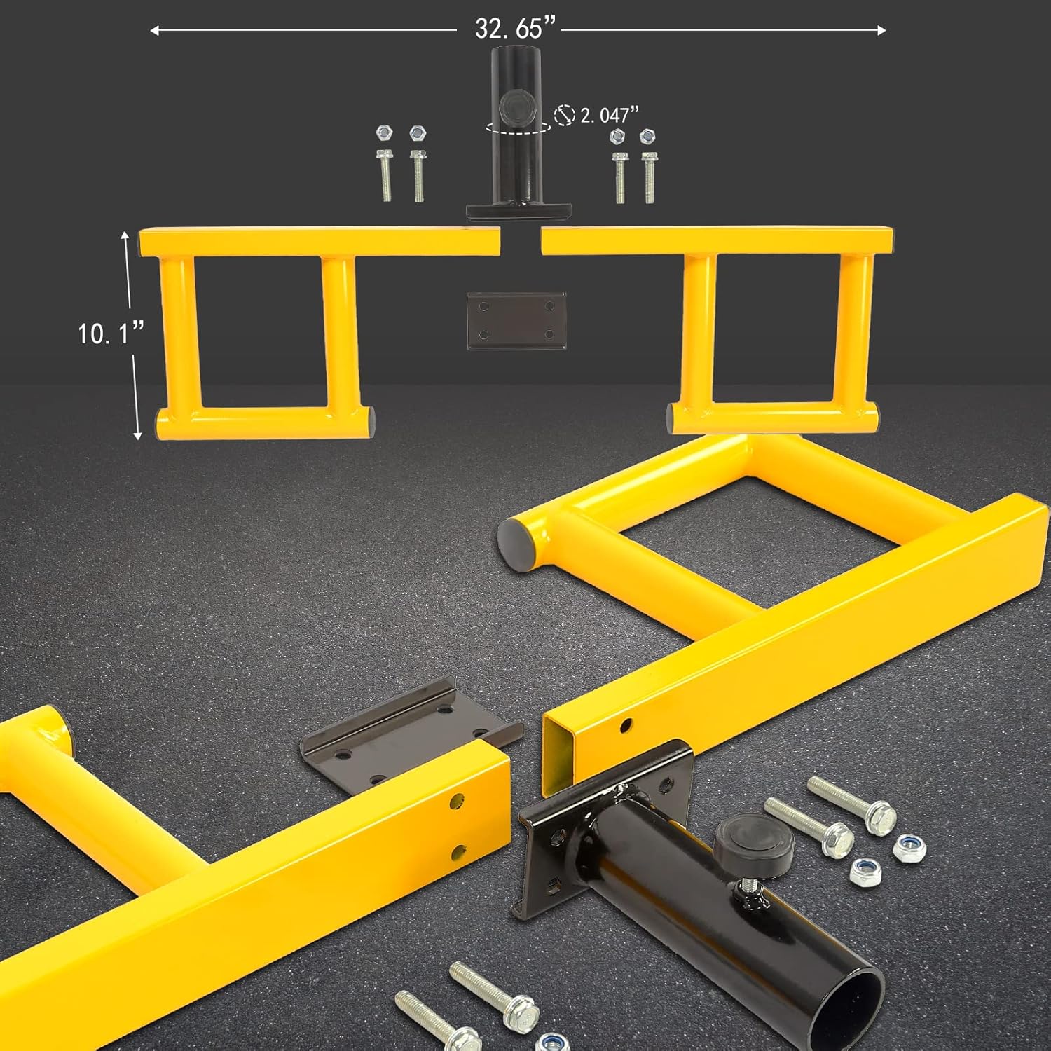 Viking Press Landmine Handle T-Bar Row Attachment for 2-Inch Olympic Barbell
