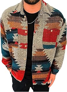 aztec print mens jacket
