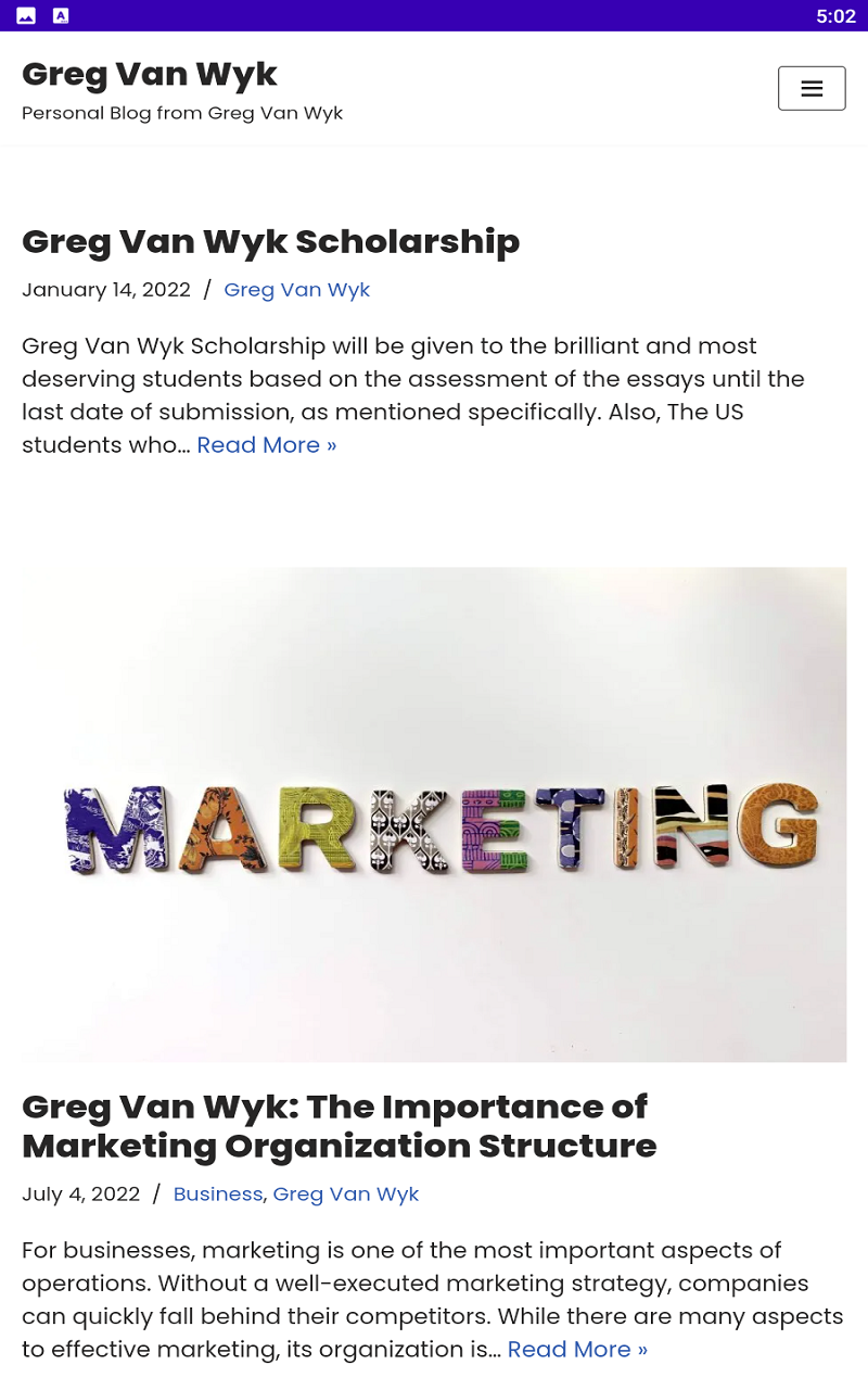 Greg Van for Android