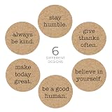 Be Kind Sticker – mehrere Nachrichten / 3,8 cm Kraft-Aufkleber für alle Anlässe / 500 Motivationsaufkleber