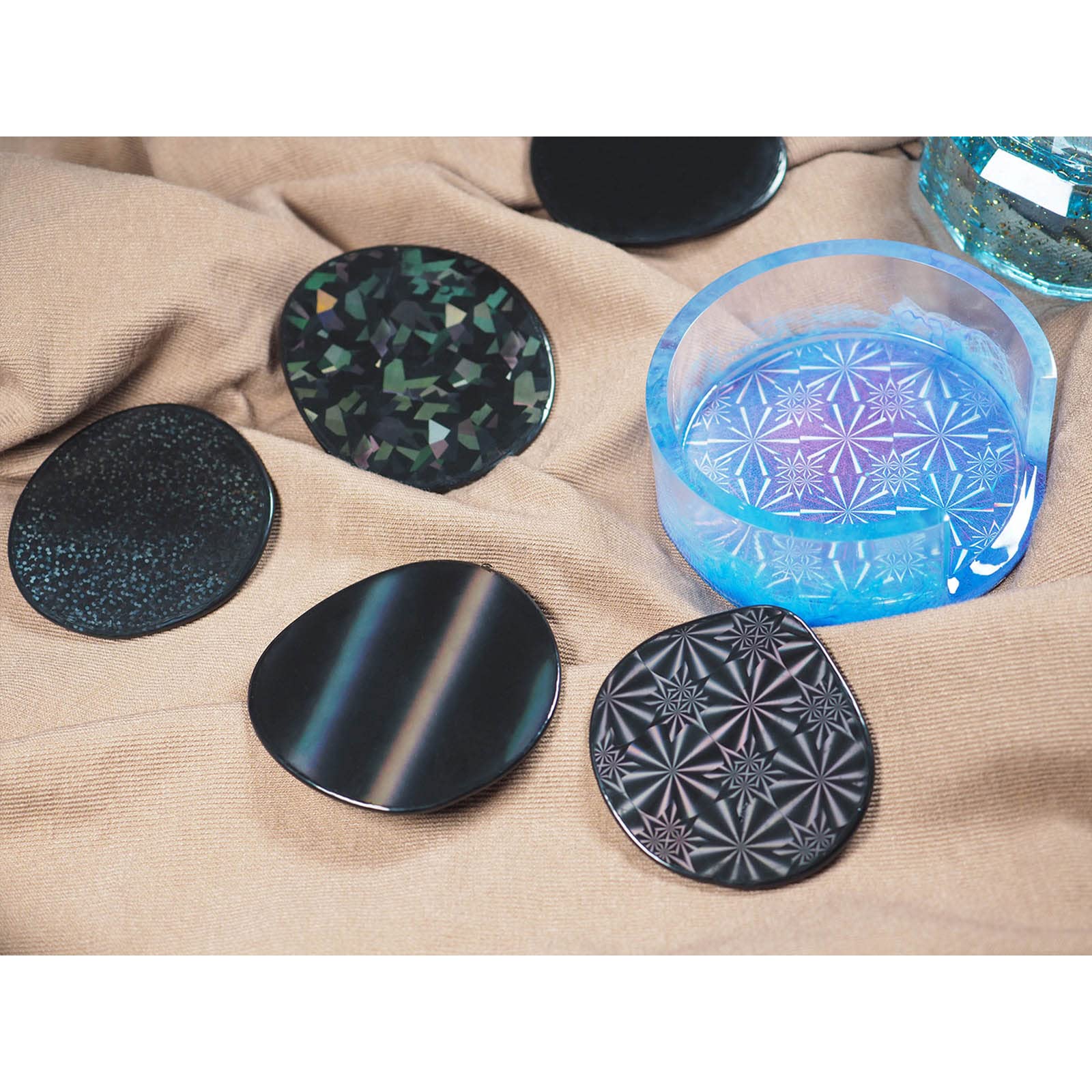 Intarsio stampi olografici per stampi in silicone, C