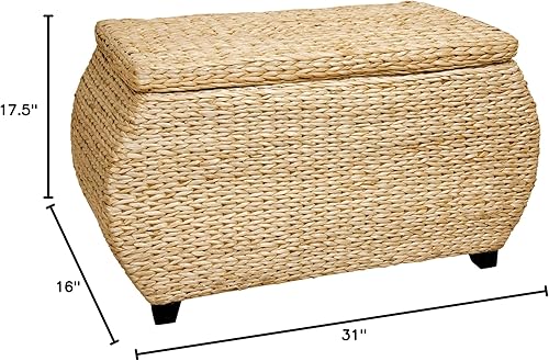 Miniatura 3 de Red Lantern Cofre de almacenamiento de hierba Rush de 31 pulgadas