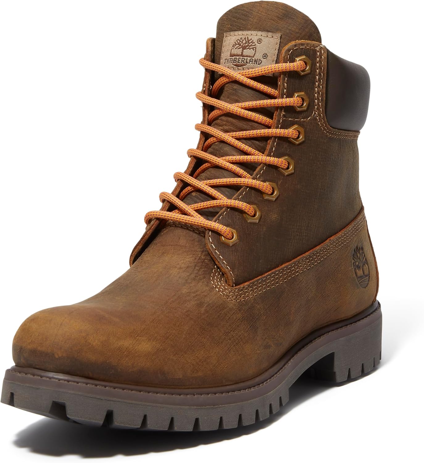 Medium Brown Nubuck With Brown