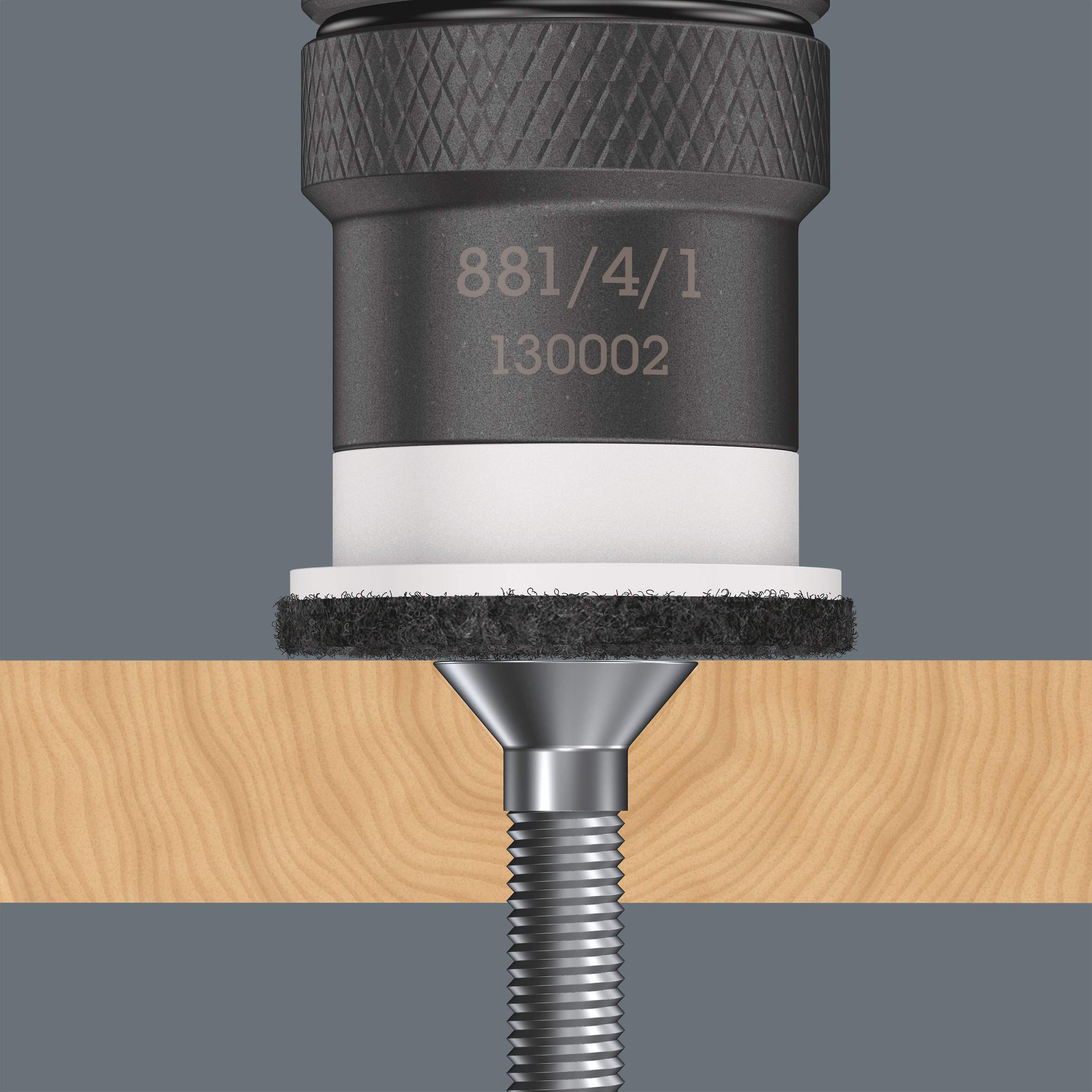 Wera 881/4/1 SB Porte-embouts à butée de profondeur réglable, 3 pièces