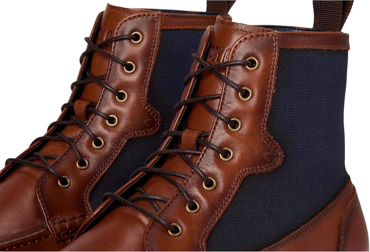 Stacy Adams Men's Brumley Moc Toe Lace Up Boot