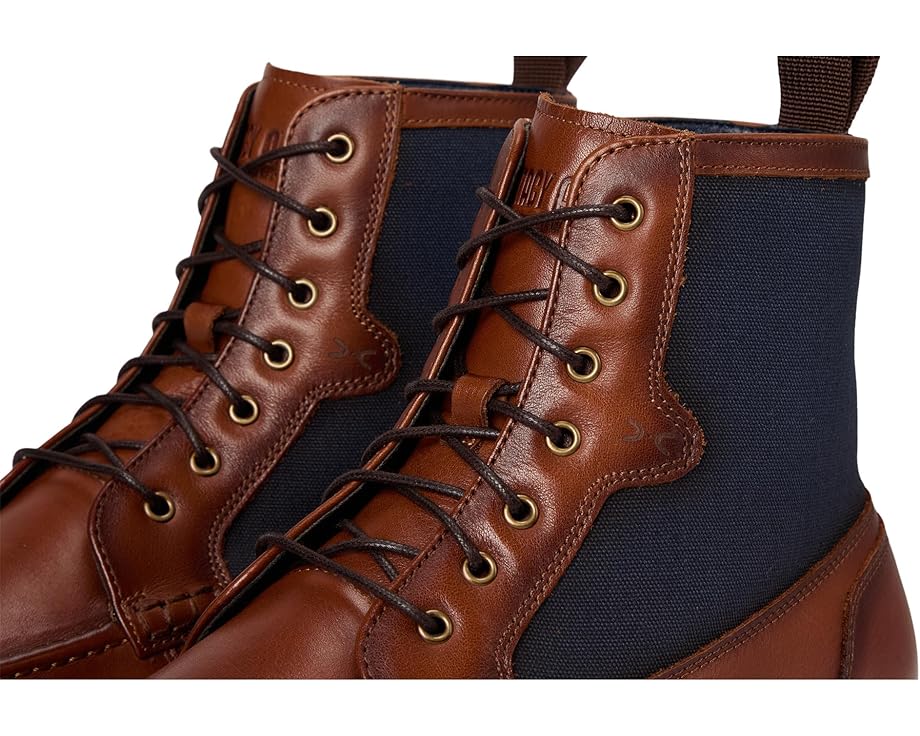 Stacy Adams Brumley Moc Toe Lace-Up Boots - Right View