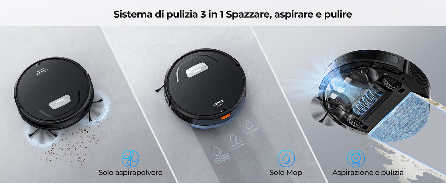 Tidevib Spazzola Rullo Anti-Avvolgimento Per Laresar Evol 3 - Set Di Ricambio Con Setole Morbide, Confezione Da 1 O 2 Pezzi