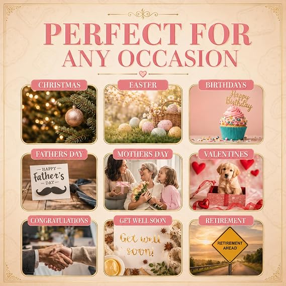 Premium All Butter Shortbread Gift Bundle by HR Bites & Delights | Carefully Curated All Butter Shortbread Selection, Luxury Food Gift for Any Occasion