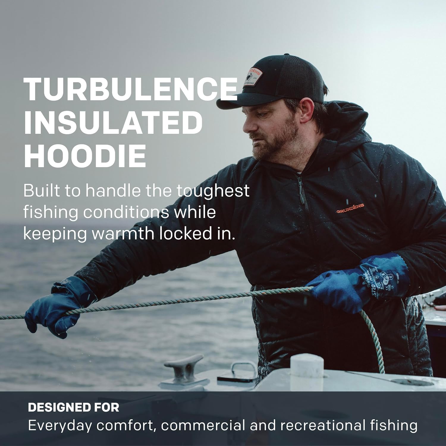 Grundéns Men's Turbulence Insulated Hoodie