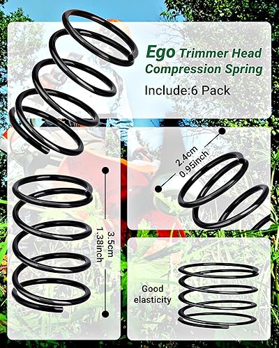 Miniatura 2 de 3660582001 Resorte de compresión de cabezal de recortadora compatible con EGO de 15 pulgadas ST1500 ST1500-S ST1500F ST1500SF ST1500XY ST1510S