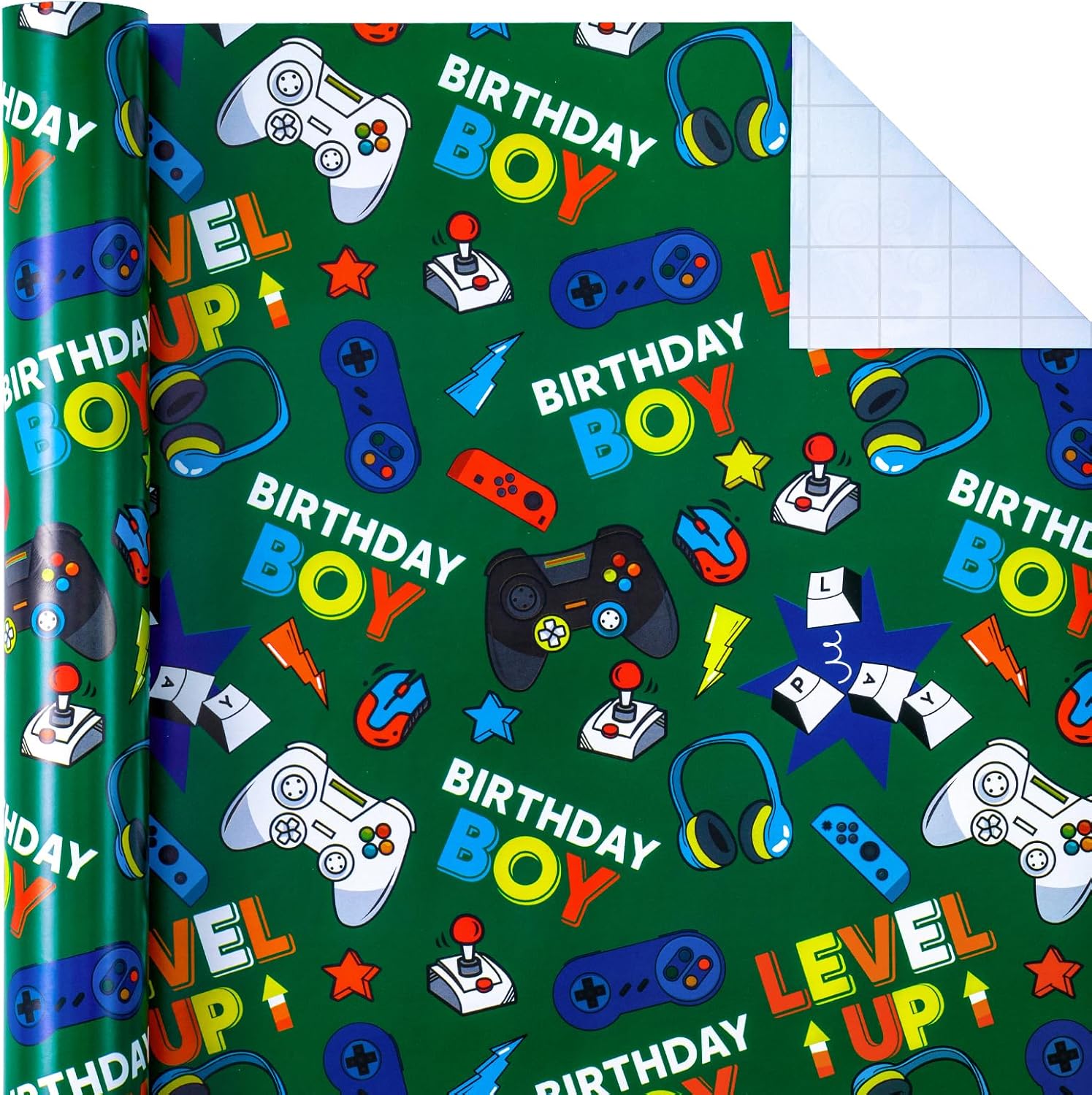 Ging Wrapping Paper Roll - Mini Roll - 17 Inch x 33 Feet -