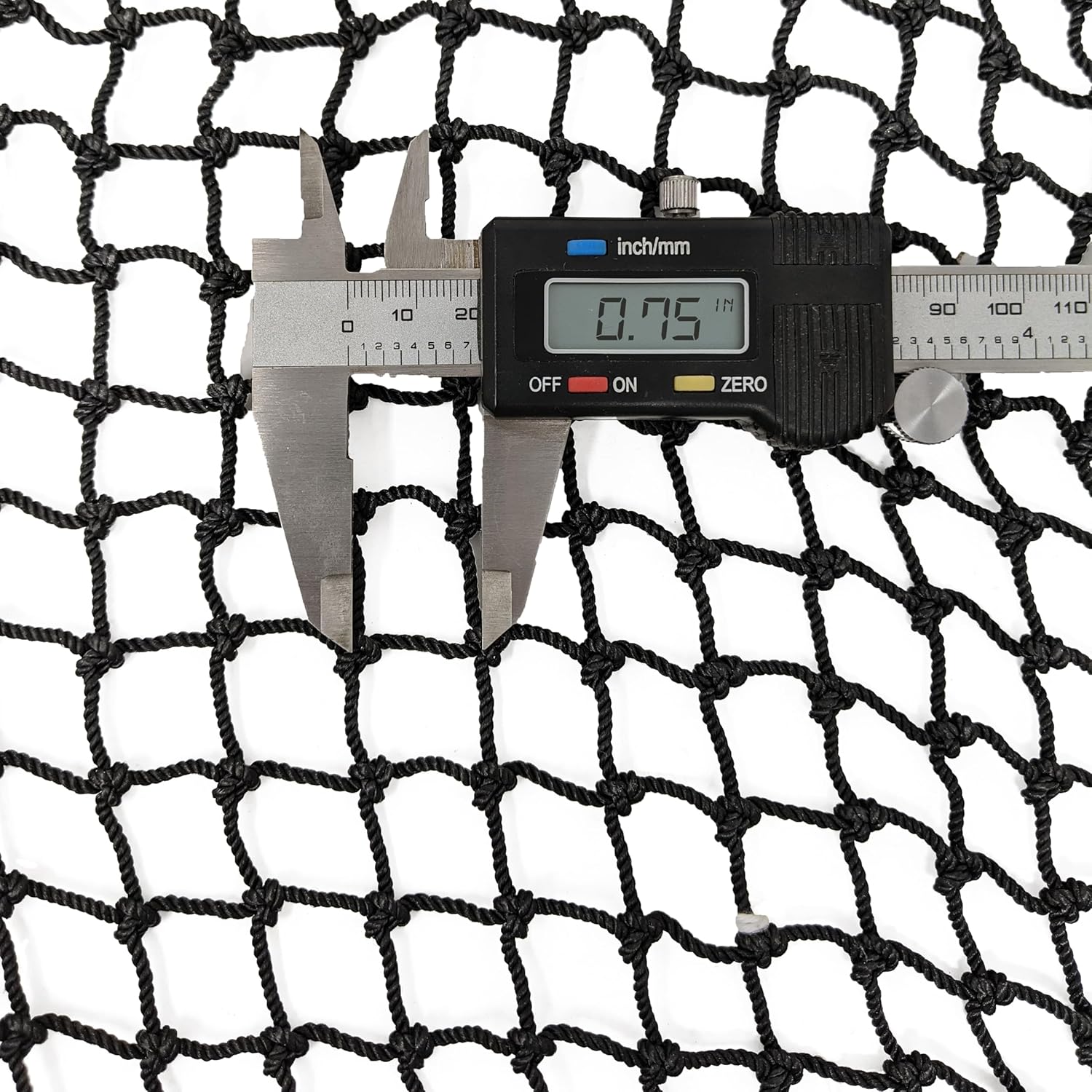 Just For Nets #24 Nylon Golf High Impact Net, Black