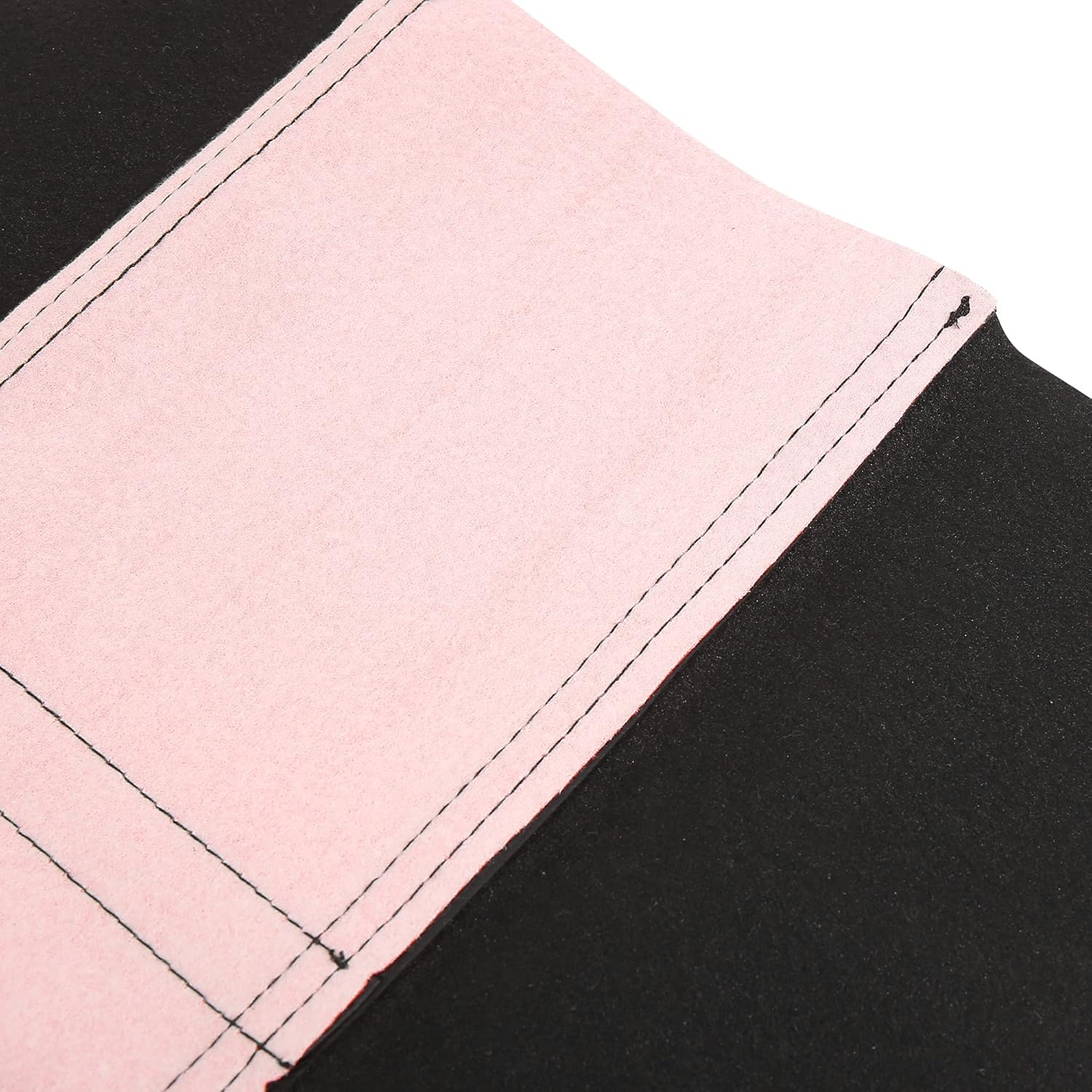 X AUTOHAUX Motorcycle Dirt Bike Faux Leather Soft Seat Cover Anti Slip Seat Cushion Red Black