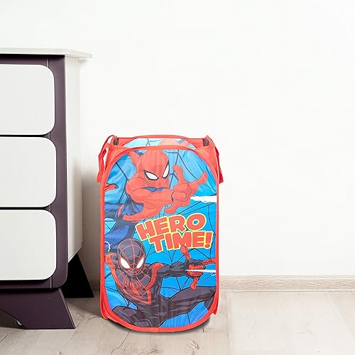 Miniatura 95 de Jay Franco canasta plegable para ropa sucia para niños Aventuras de superhéroes