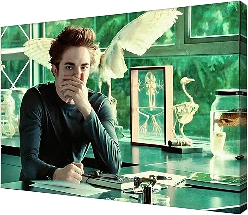 Vista 5 de Divertido Arte de Pared de Baño de Película - Pósteres de Humor de la Película Primo Eddie para Decoración de Navidad - Impresiones en Lienzo