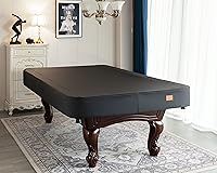 Vista 7 de Cubierta de mesa de billar de cuero sintético resistente, impermeable y resistente a desgarros para mesa de billar de 7/8/9 pies