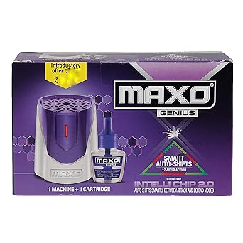Maxo Genius Mosquito Repellent Machine + Cartridge - 35ml