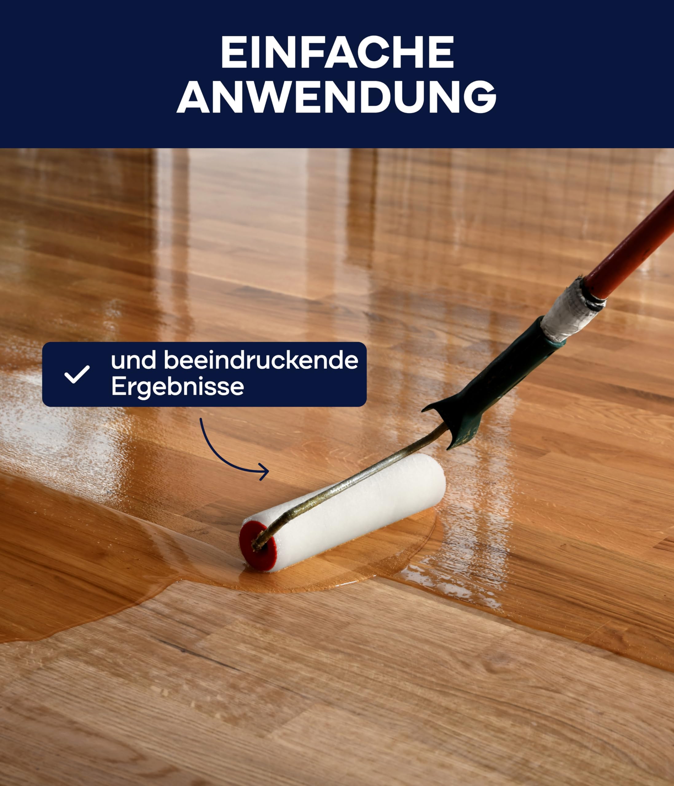 prinzcolor Barniz para parquet de alta calidad, incoloro, brillante, 1,5 l