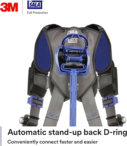 Miniatura 6 de DBI-SALA Arnés de seguridad para escaladaposicionamiento de distribución de peso de construcción 3M Comfort