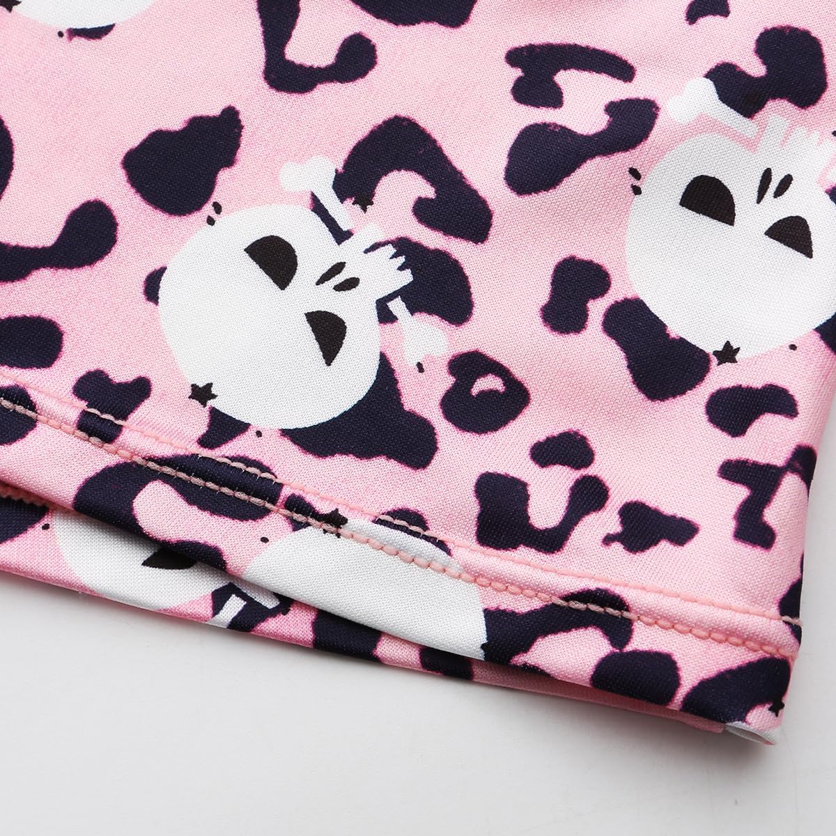 SYVIN Women's 5pcs Spooky Allover Print Gothic Halloween Boyshorts Elastic Waistband Comfortable & Stylish Underwear - Image 7