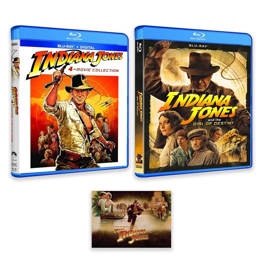 Amazon.com: Indiana Jones Complete Movie Series Bluray