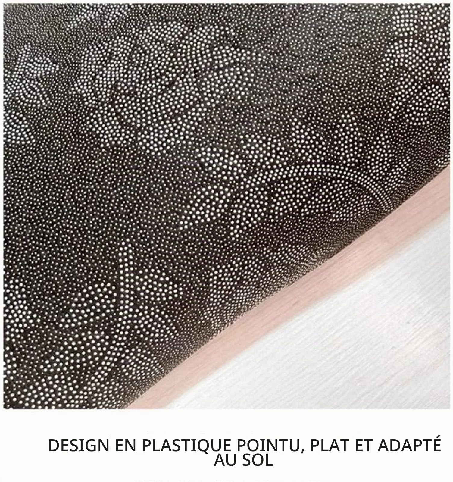 Rururug Tapis Chambre Enfant Bébé Fille Garçon Rond Ø 110 cm Dessin Animé, Blanc, Bleu, Ours Rampant pour Bébé Grand Doux Petite Chambre d'Enfant Salon