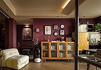 Vista 330 de Dimoon 236''x17.7'' White Thicken Peel and Stick Wallpaper Contact Paper Modern Self Adhesive Wall Paper Removable Renter Friendly Textured Solid