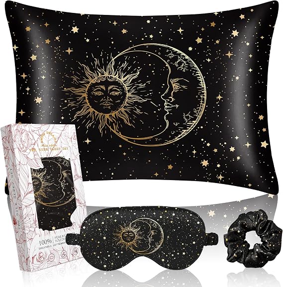 Queen Size Satin Pillowcase With Zipper - 20x30", German Shepherd Dog Print, Cooling, For Hair & Skin Care