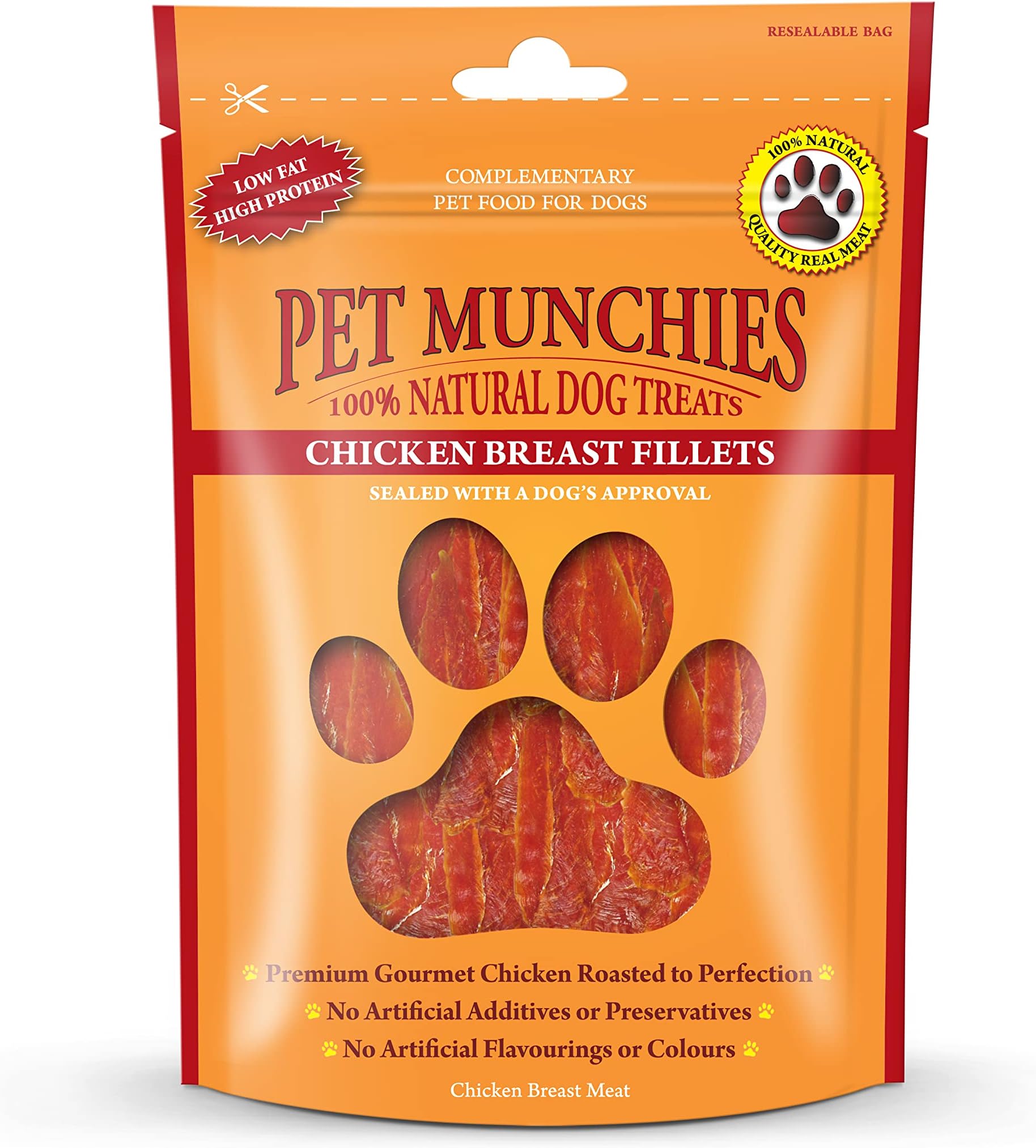 Fillet Dog Treat (100g) Flavour: Chicken Breast