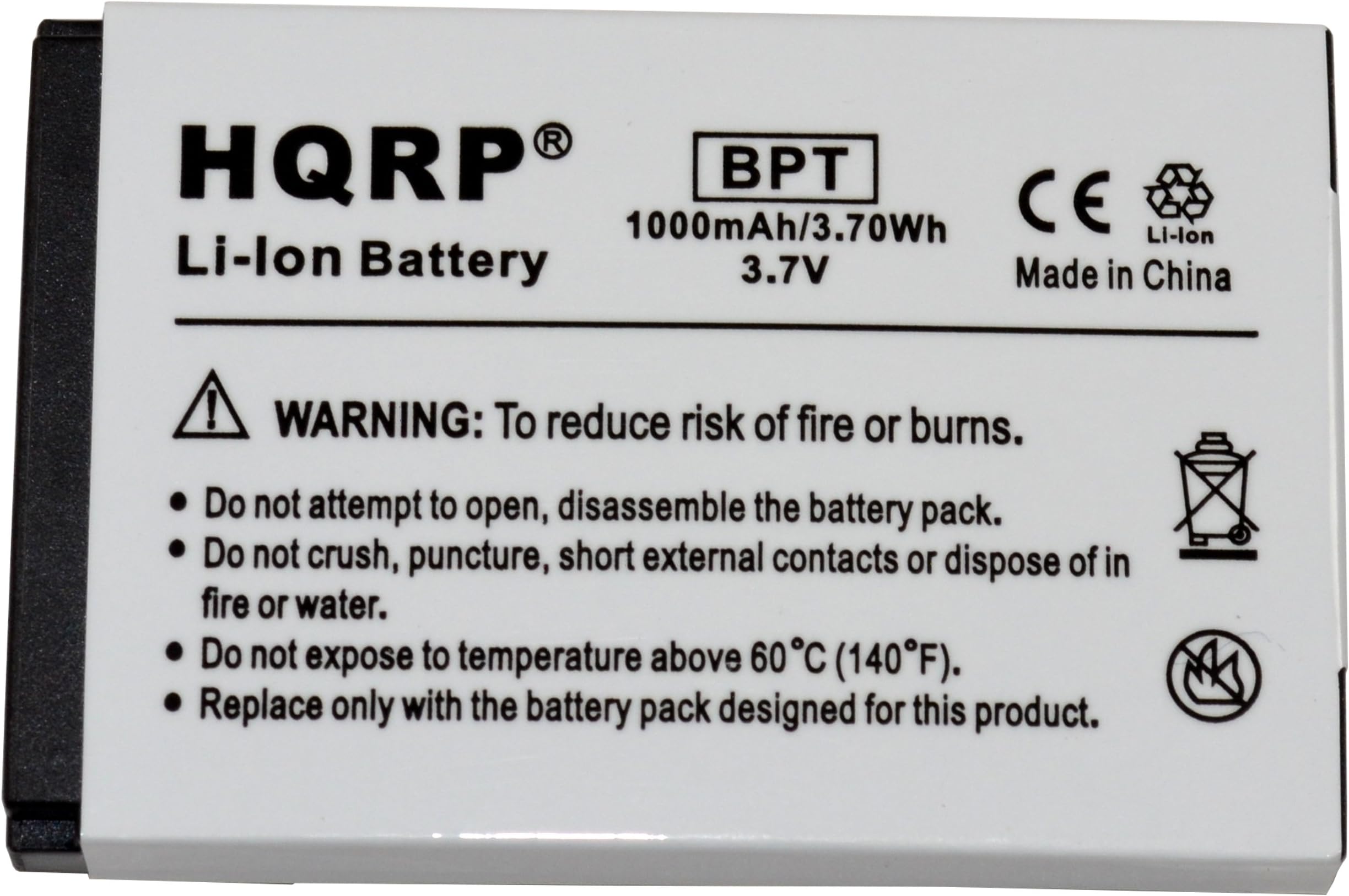 HQRP HQRP Battery for Creative BA20203R79902 Nomad / MuVo2 / NOMAD Jukebox/Jukebox Zen Xtra/Jukebox Zen NX/MuVo MP3 Player + Screen Protector