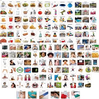 Smile4Autism Loose Visual Picture Cards, Receptive and Expressive Language, Speech Articulation Therapy, ASD, ADD, ADHD, Apraxia, & Stroke Patients