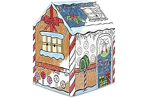 Banker's Box Gingerbread Playhouse, Exceptionally Fun Space