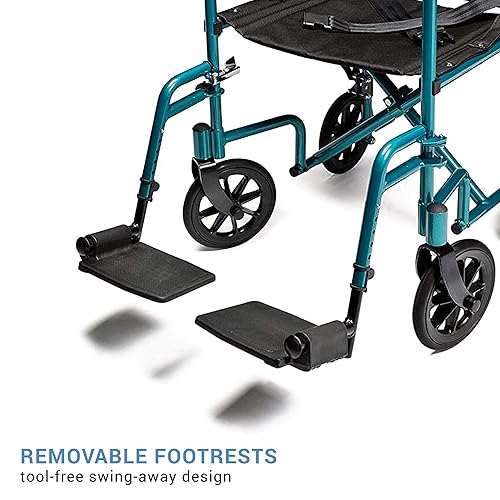 Miniatura 17 de Silla de ruedas de aluminio ligero, de Graham Field, Rojo, 1