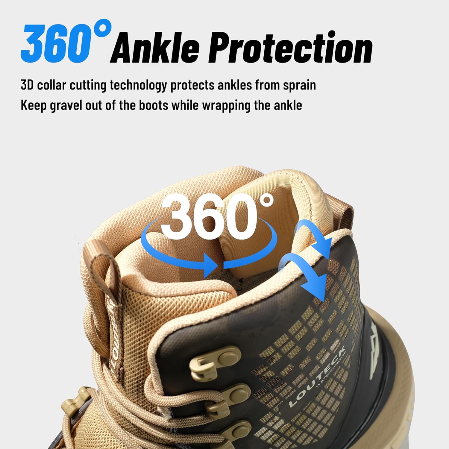 Men's Hiking Boots – Durable and Comfortable Men's Climbing Boots for Rugged Outdoor Adventures - Image 4